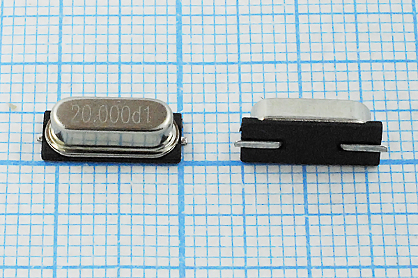 20000 \SMD49S4\16\\\\1Г (20.000d1) --- Кварцевые резонаторы (пьезокерамические, диэлектрические, ПАВ (SAW), резонаторы из других пьезоматериалов)