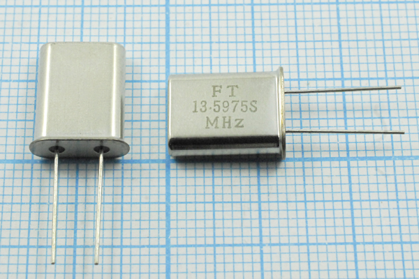 13597,5 \HC49U\S\ 20\ /-40~85C\U[FT]\1Г (FT) --- Кварцевые резонаторы (пьезокерамические, диэлектрические, ПАВ (SAW), резонаторы из других пьезоматериалов)