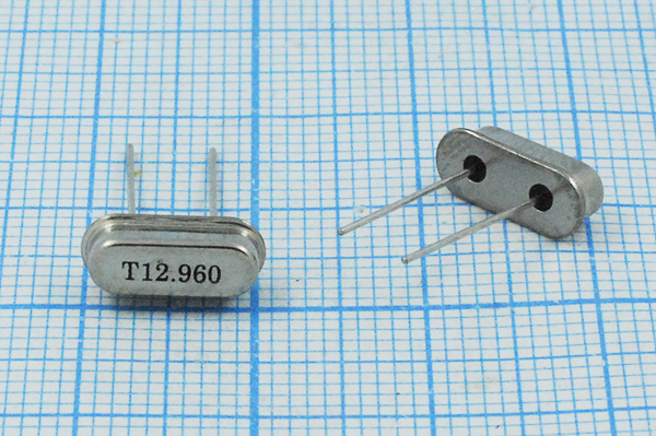12960 \HC49S3\18\ 30\ 50/0~60C\S[FT]\1Г (T12.960) --- Кварцевые резонаторы (пьезокерамические, диэлектрические, ПАВ (SAW), резонаторы из других пьезоматериалов)