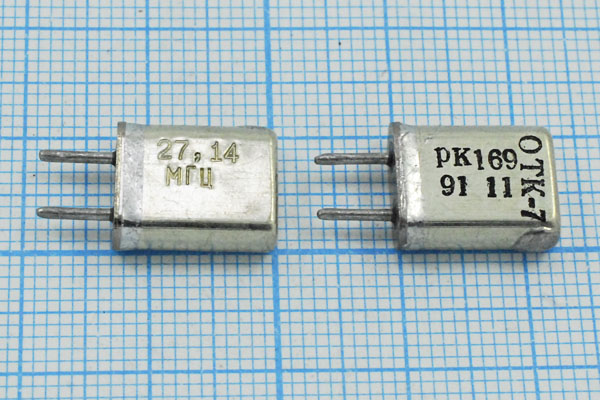 27140 \HC25U\S\ 30\ 50/-60~85C\РК169МА-8ДУ\3Г --- Кварцевые резонаторы (пьезокерамические, диэлектрические, ПАВ (SAW), резонаторы из других пьезоматериалов)