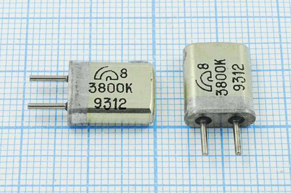 3800 \HC25U\\\\МА\1Г (3800К) --- Кварцевые резонаторы (пьезокерамические, диэлектрические, ПАВ (SAW), резонаторы из других пьезоматериалов)