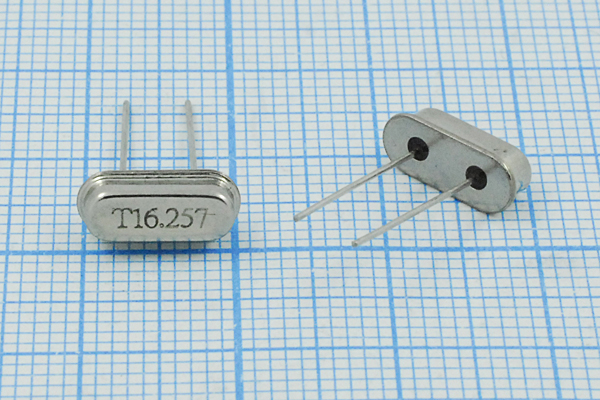 16257 \HC49S3\16\ 30\ 50/0~60C\S[FT]\1Г  (T16.257) --- Кварцевые резонаторы (пьезокерамические, диэлектрические, ПАВ (SAW), резонаторы из других пьезоматериалов)
