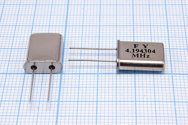 4194,304 \HC49U\12,5\ 30\ 50/0~60C\U[FT]\1Г (FY) --- Кварцевые резонаторы (пьезокерамические, диэлектрические, ПАВ (SAW), резонаторы из других пьезоматериалов)