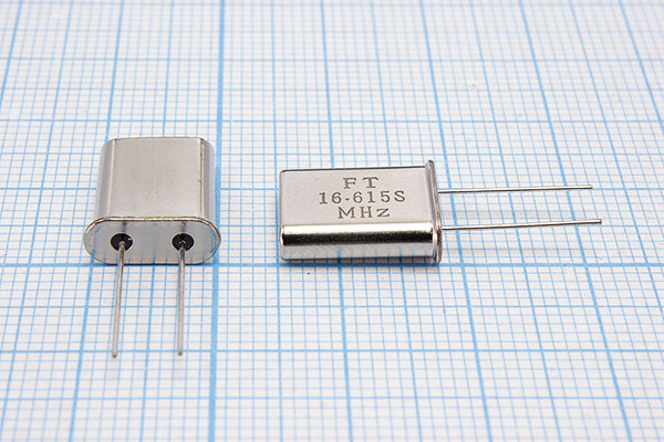 16615 \HC49U\S\ 20\ /-40~85C\U[FT]\1Г (FT16.615S) --- Кварцевые резонаторы (пьезокерамические, диэлектрические, ПАВ (SAW), резонаторы из других пьезоматериалов)