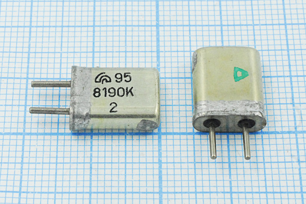 8190 \HC25U\\\\МА\1Г (8190к) --- Кварцевые резонаторы (пьезокерамические, диэлектрические, ПАВ (SAW), резонаторы из других пьезоматериалов)