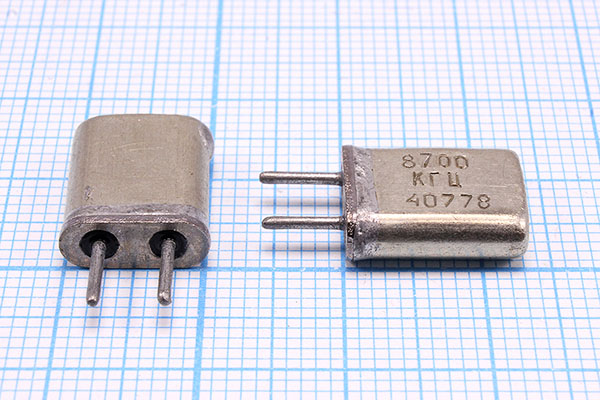 8700 \HC25U\\\\МА\1Г --- Кварцевые резонаторы (пьезокерамические, диэлектрические, ПАВ (SAW), резонаторы из других пьезоматериалов)