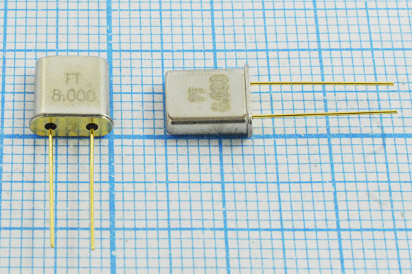 8000 \UM1\30\ 10\100/-50~125C\U1\1Г (FT8.000) --- Кварцевые резонаторы (пьезокерамические, диэлектрические, ПАВ (SAW), резонаторы из других пьезоматериалов)