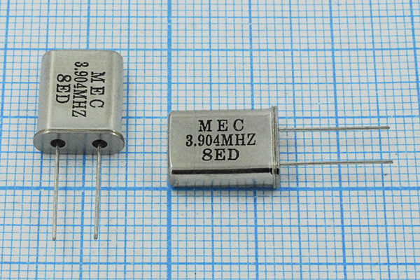 3904 \HC49U\16\ 30\\HC49U[MEC]\1Г (MEC 8ED) --- Кварцевые резонаторы (пьезокерамические, диэлектрические, ПАВ (SAW), резонаторы из других пьезоматериалов)