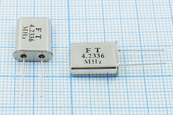 4233,6 \HC49U\16\ 30\\U[FT]\1Г (FT4.2336MHz) --- Кварцевые резонаторы (пьезокерамические, диэлектрические, ПАВ (SAW), резонаторы из других пьезоматериалов)