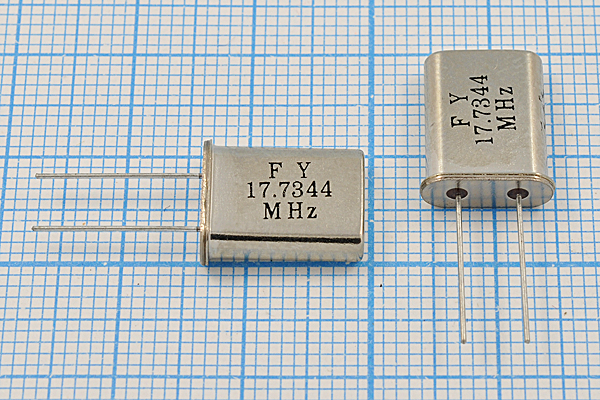 17734,475 \HC49U\16\ 30\\\1Г (17.7344FY) --- Кварцевые резонаторы (пьезокерамические, диэлектрические, ПАВ (SAW), резонаторы из других пьезоматериалов)