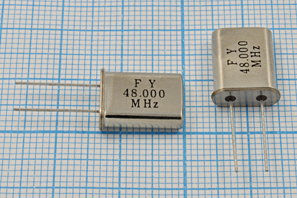 48000 \HC49U\16\ 30\\\3Г (48.000FY) --- Кварцевые резонаторы (пьезокерамические, диэлектрические, ПАВ (SAW), резонаторы из других пьезоматериалов)