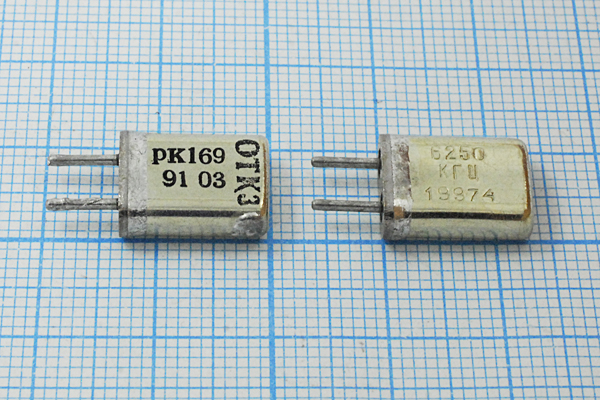 6250 \HC25U\\ 15\ 20/-10~60C\РК169МА-6АП\1Г --- Кварцевые резонаторы (пьезокерамические, диэлектрические, ПАВ (SAW), резонаторы из других пьезоматериалов)