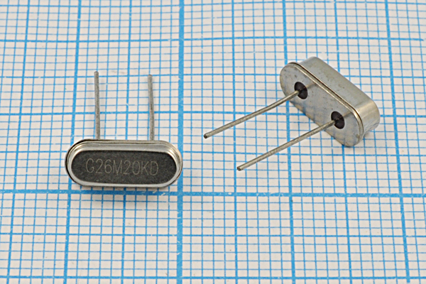 26000 \HC49S3\20\ 30\\HC-49S\1Г (G26M20J) --- Кварцевые резонаторы (пьезокерамические, диэлектрические, ПАВ (SAW), резонаторы из других пьезоматериалов)
