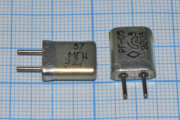 37000 \HC25U\\ 15\ 20/-10~60C\РГ05МА-14БП\3Г --- Кварцевые резонаторы (пьезокерамические, диэлектрические, ПАВ (SAW), резонаторы из других пьезоматериалов)