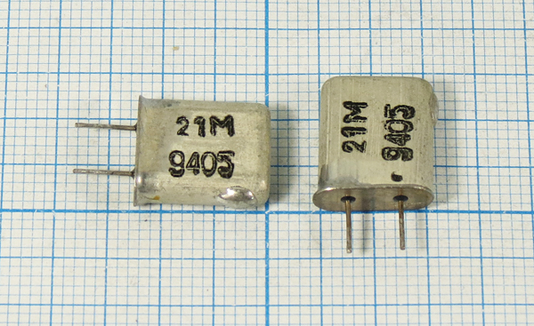 21000 \HC18U\S\\\РК379\3Г 5мм (21М) --- Кварцевые резонаторы (пьезокерамические, диэлектрические, ПАВ (SAW), резонаторы из других пьезоматериалов)