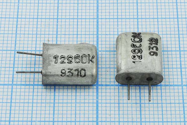 12960 \HC18U\S\\\РК379\1Г 5мм --- Кварцевые резонаторы (пьезокерамические, диэлектрические, ПАВ (SAW), резонаторы из других пьезоматериалов)