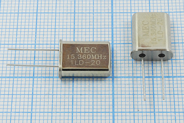15360 \HC49U\20\ 30\\HC49U[MEC]\1Г (MEC) --- Кварцевые резонаторы (пьезокерамические, диэлектрические, ПАВ (SAW), резонаторы из других пьезоматериалов)