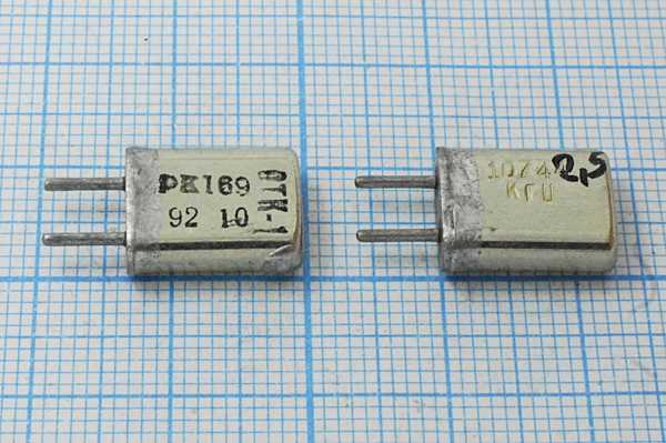 10742,5 \HC25U\S\ 30\\МА\1Г --- Кварцевые резонаторы (пьезокерамические, диэлектрические, ПАВ (SAW), резонаторы из других пьезоматериалов)