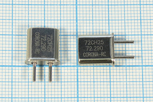 72290 \HC50U1\\\\\ [72745] (72.290 72CH25) --- Кварцевые резонаторы (пьезокерамические, диэлектрические, ПАВ (SAW), резонаторы из других пьезоматериалов)