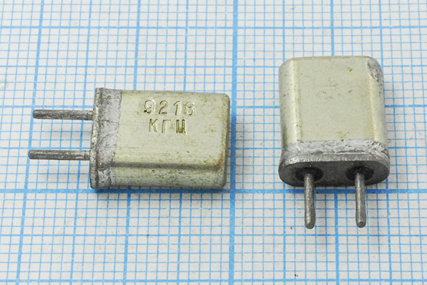 9216 \HC25U\\\\МА\1Г (9216 КГЦ) --- Кварцевые резонаторы (пьезокерамические, диэлектрические, ПАВ (SAW), резонаторы из других пьезоматериалов)