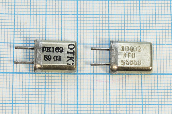 10402 \HC25U\\ 30\ 40/-40~70C\РК169МА-8ВТ\1Г --- Кварцевые резонаторы (пьезокерамические, диэлектрические, ПАВ (SAW), резонаторы из других пьезоматериалов)