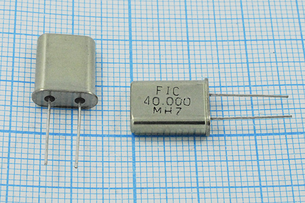 40000 \HC49U\16\ 30\\\3Г (FIC) --- Кварцевые резонаторы (пьезокерамические, диэлектрические, ПАВ (SAW), резонаторы из других пьезоматериалов)