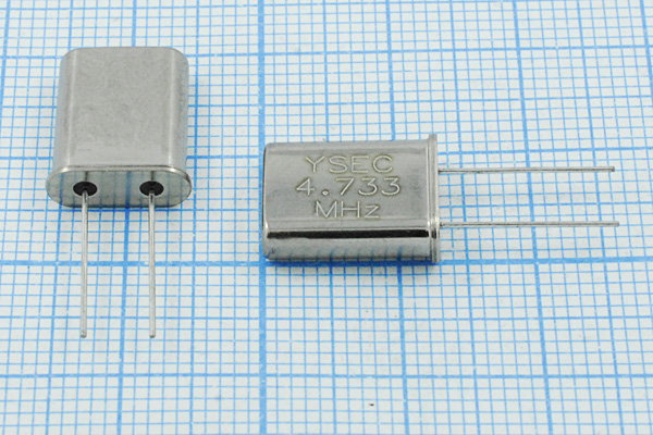 4733 \HC49U\S\ 30\ 50/-20~70C\49U\1Г --- Кварцевые резонаторы (пьезокерамические, диэлектрические, ПАВ (SAW), резонаторы из других пьезоматериалов)