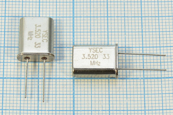 3520 \HC49U\33\ 30\ 30/-20~70C\49U\1Г --- Кварцевые резонаторы (пьезокерамические, диэлектрические, ПАВ (SAW), резонаторы из других пьезоматериалов)