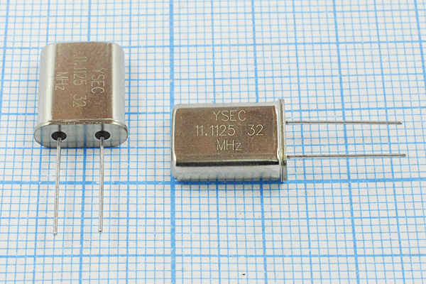 11112,5 \HC49U\32\ 20\ 30/-20~70C\49U\1Г --- Кварцевые резонаторы (пьезокерамические, диэлектрические, ПАВ (SAW), резонаторы из других пьезоматериалов)