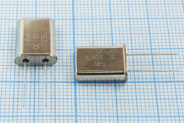 9400 \HC49U\30\ 30\ 30/-20~70C\49U\1Г --- Кварцевые резонаторы (пьезокерамические, диэлектрические, ПАВ (SAW), резонаторы из других пьезоматериалов)