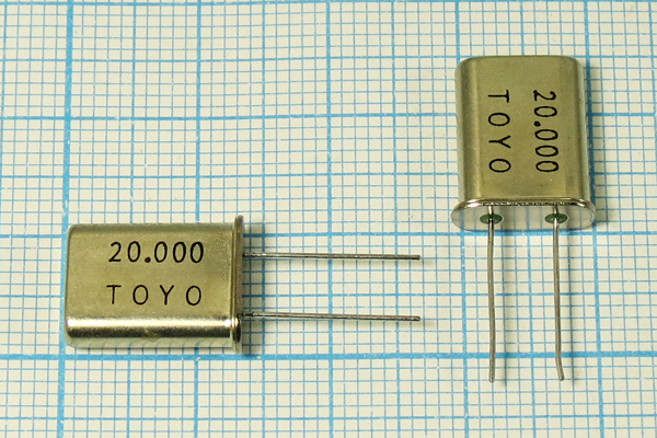 20000 \HC49U\32\\\\1Г (TOYO) --- Кварцевые резонаторы (пьезокерамические, диэлектрические, ПАВ (SAW), резонаторы из других пьезоматериалов)