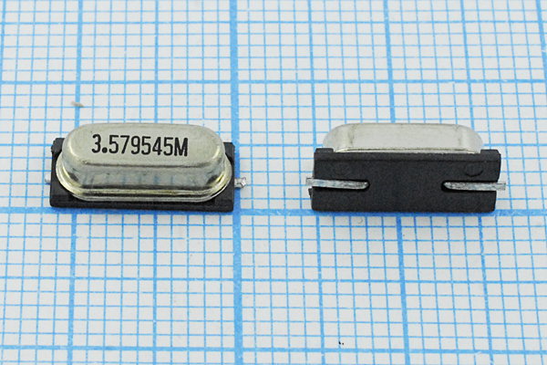 3579,545 \SMD49S4\16\\\\1Г (3,579545M --- Кварцевые резонаторы (пьезокерамические, диэлектрические, ПАВ (SAW), резонаторы из других пьезоматериалов)