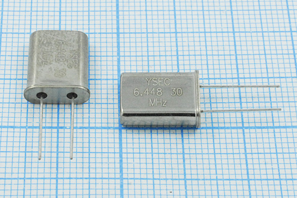 6448 \HC49U\30\ 30\ 30/-20~70C\49U\1Г --- Кварцевые резонаторы (пьезокерамические, диэлектрические, ПАВ (SAW), резонаторы из других пьезоматериалов)