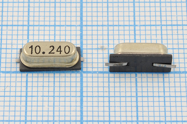 10240 \SMD49S4\18\\\SX-1\1Г (10.240) --- Кварцевые резонаторы (пьезокерамические, диэлектрические, ПАВ (SAW), резонаторы из других пьезоматериалов)