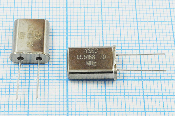 13516,8 \HC49U\20\ 30\ 30/-20~70C\49U\1Г --- Кварцевые резонаторы (пьезокерамические, диэлектрические, ПАВ (SAW), резонаторы из других пьезоматериалов)