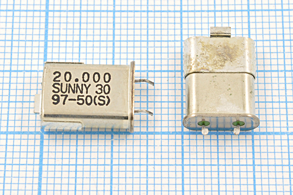 20000 \SMC49U\30\\\HC-49UGJ\1Г (SUNNY30) --- Кварцевые резонаторы (пьезокерамические, диэлектрические, ПАВ (SAW), резонаторы из других пьезоматериалов)