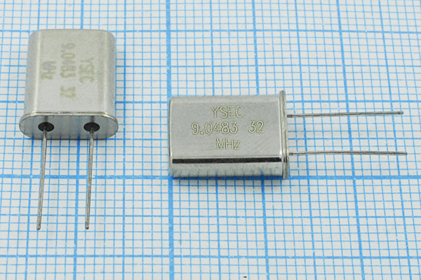 9048,33 \HC49U\32\ 30\ 30/-20~70C\49U\1Г --- Кварцевые резонаторы (пьезокерамические, диэлектрические, ПАВ (SAW), резонаторы из других пьезоматериалов)