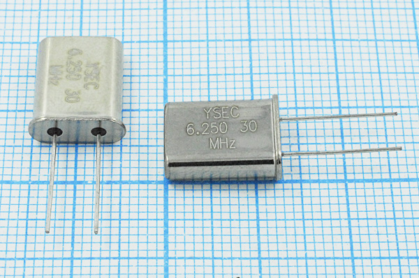 6250 \HC49U\30\ 25\ 30/-20~70C\49U\1Г --- Кварцевые резонаторы (пьезокерамические, диэлектрические, ПАВ (SAW), резонаторы из других пьезоматериалов)