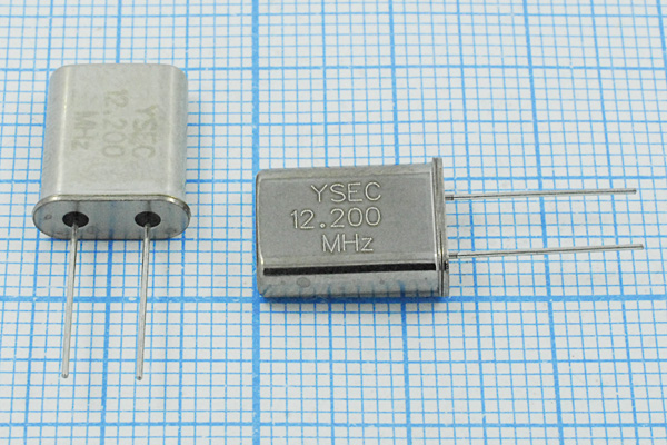 12200 \HC49U\S\ 27\ 30/-20~70C\49U\1Г --- Кварцевые резонаторы (пьезокерамические, диэлектрические, ПАВ (SAW), резонаторы из других пьезоматериалов)