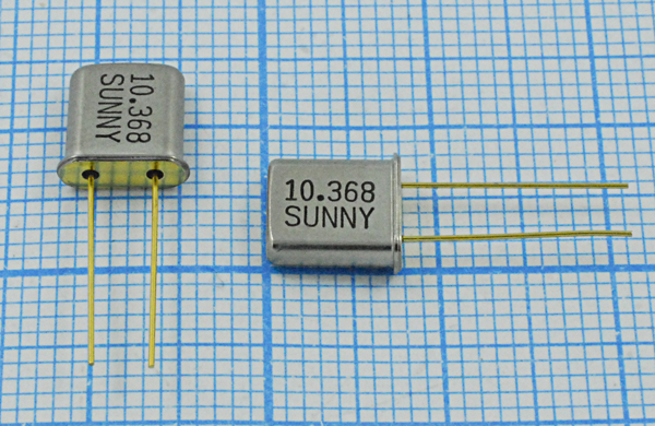 10368 \UM1\30\\\SF[SUNNY]\1Г (SUNNY 10.368) --- Кварцевые резонаторы (пьезокерамические, диэлектрические, ПАВ (SAW), резонаторы из других пьезоматериалов)
