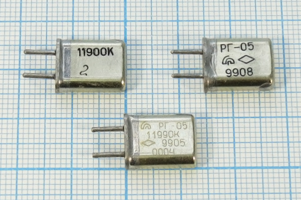 11990 \HC25U\S\\\РГ05МА\1Г --- Кварцевые резонаторы (пьезокерамические, диэлектрические, ПАВ (SAW), резонаторы из других пьезоматериалов)