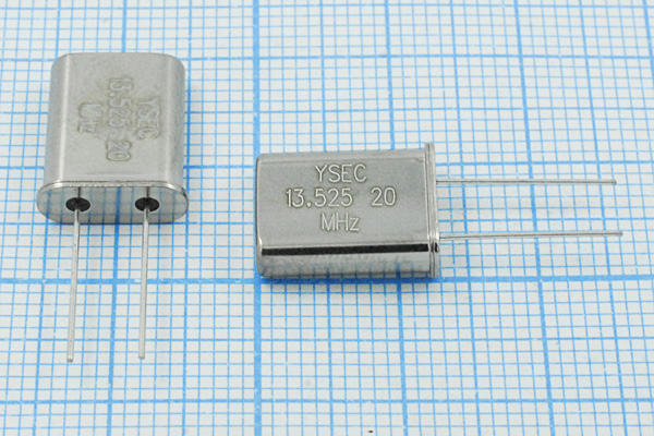 13525 \HC49U\20\ 15\ 20/-20~70C\49U\1Г --- Кварцевые резонаторы (пьезокерамические, диэлектрические, ПАВ (SAW), резонаторы из других пьезоматериалов)