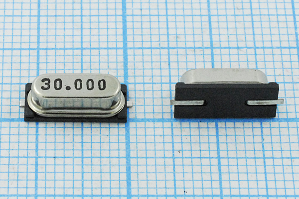 30000 \SMD49S4\16\ 30\\49S-SMD\1Г (30.000) --- Кварцевые резонаторы (пьезокерамические, диэлектрические, ПАВ (SAW), резонаторы из других пьезоматериалов)