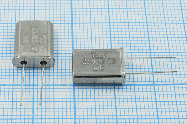 23961,6 \HC49U\30\ 15\ 30/-20~70C\49U\1Г --- Кварцевые резонаторы (пьезокерамические, диэлектрические, ПАВ (SAW), резонаторы из других пьезоматериалов)