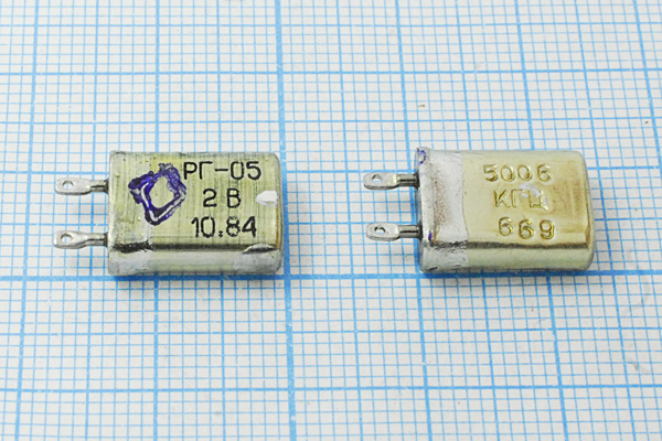 5006 \МВ\\ 25\ 40/-60~100C\РГ05-16ЕТ\1Г --- Кварцевые резонаторы (пьезокерамические, диэлектрические, ПАВ (SAW), резонаторы из других пьезоматериалов)