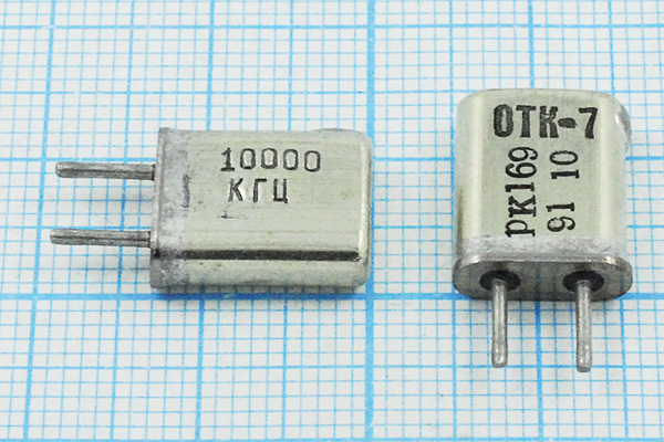 10000 \HC25U\\ 30\ 40/-40~70C\РК169МА-8ВТ\1Г --- Кварцевые резонаторы (пьезокерамические, диэлектрические, ПАВ (SAW), резонаторы из других пьезоматериалов)
