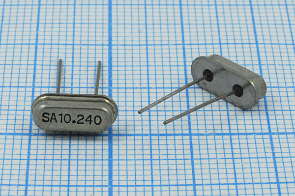10240 \HC49S3\16\\\ATS-49U\1Г (SA10.240) --- Кварцевые резонаторы (пьезокерамические, диэлектрические, ПАВ (SAW), резонаторы из других пьезоматериалов)