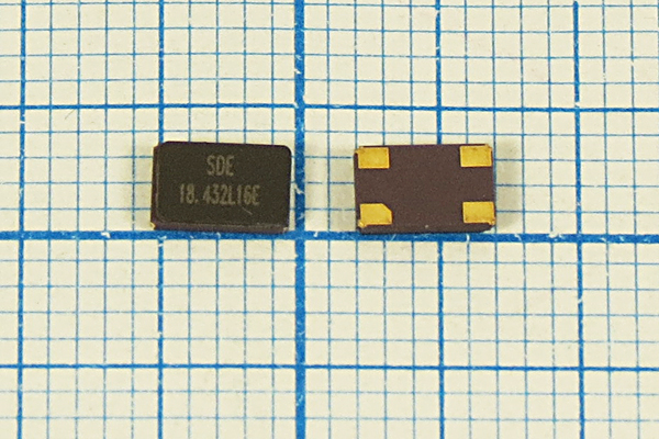 18432 \SMD05032C4\16\ 10\ 30/-40~85C\SMG0503(4P)\1 --- Кварцевые резонаторы (пьезокерамические, диэлектрические, ПАВ (SAW), резонаторы из других пьезоматериалов)