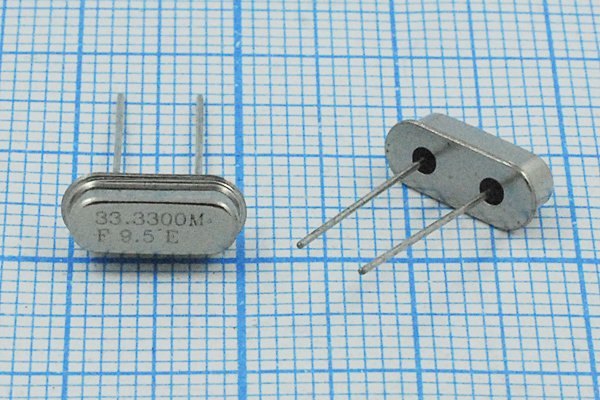 33330 \HC49S3\ 9,5\ 30\ 50/-20~70C\49S\1Г --- Кварцевые резонаторы (пьезокерамические, диэлектрические, ПАВ (SAW), резонаторы из других пьезоматериалов)