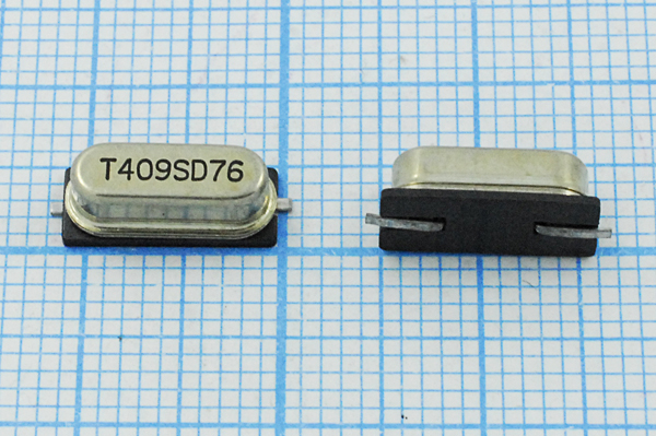 4096 \SMD49S4\32\\\\1Г (T409SD76) --- Кварцевые резонаторы (пьезокерамические, диэлектрические, ПАВ (SAW), резонаторы из других пьезоматериалов)